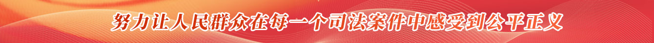 努力让人民群众在每一个案件中感受到公平正义